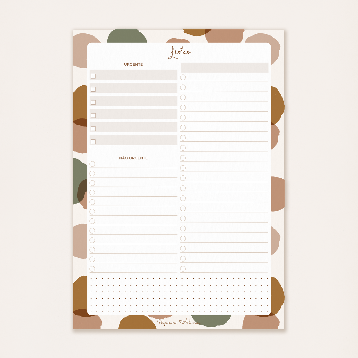 Bloco de Listas | Dots