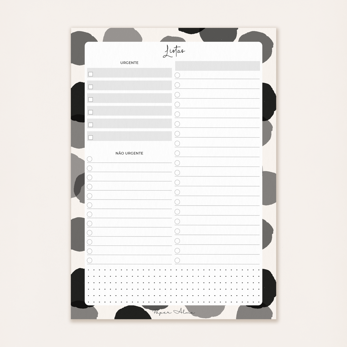 Bloco de Listas | Dots