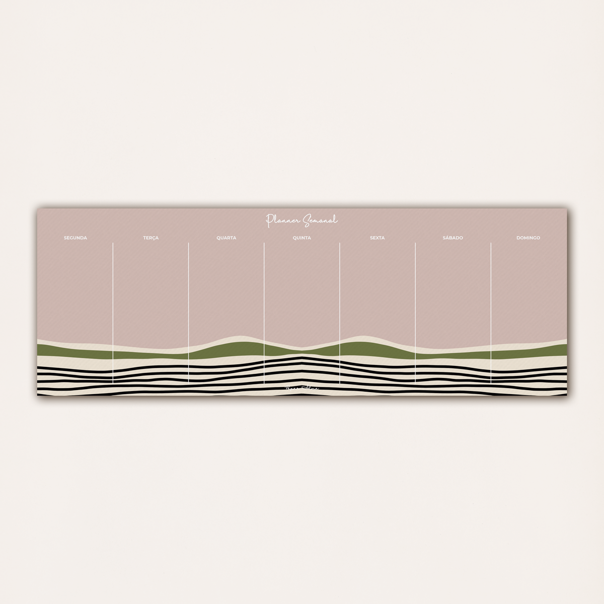 Mini Planner Semanal | Lines