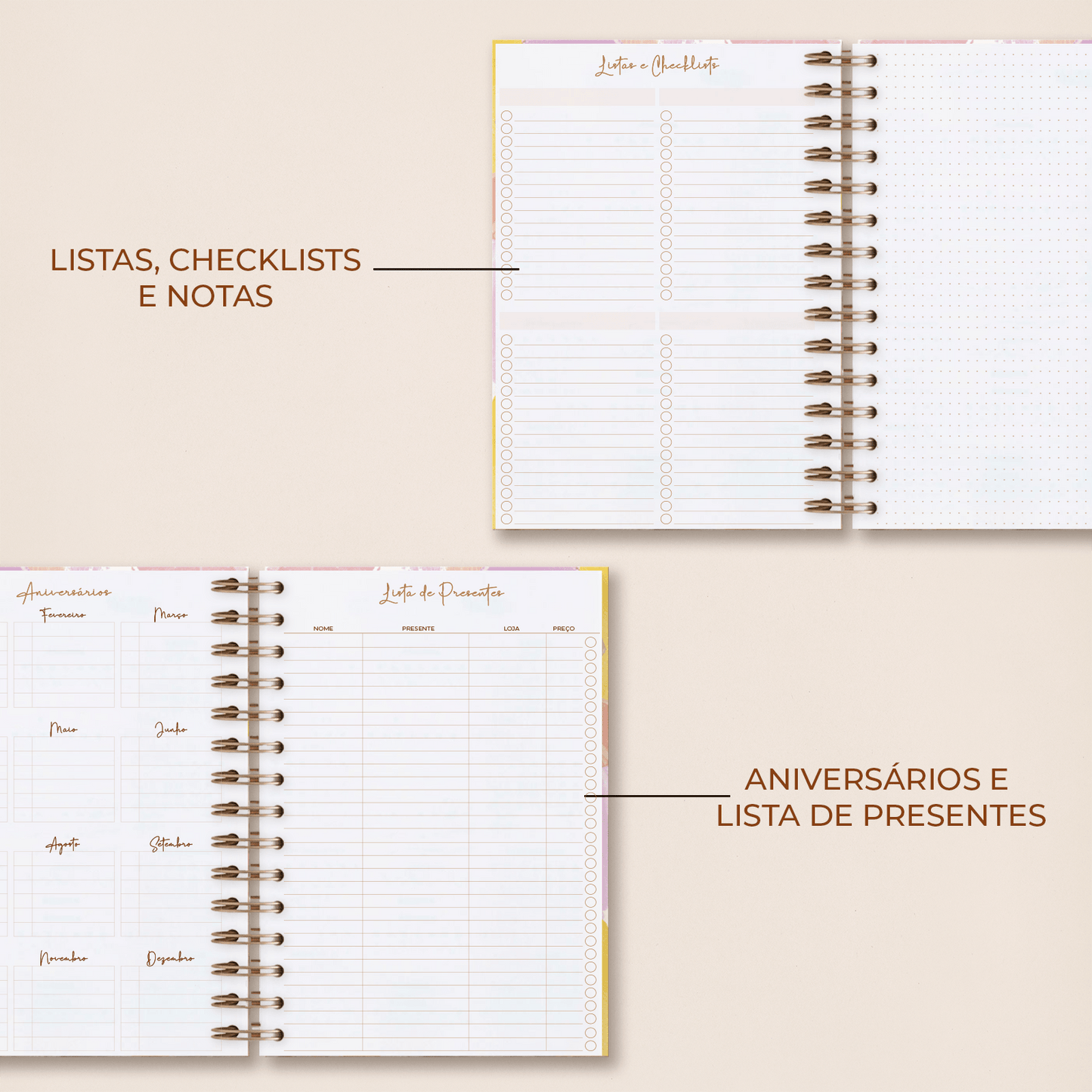 Agenda 2024 - 2025 | Amore - Paper Alma