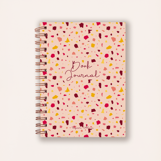 Book Journal | Caderno de Leituras | Terrazzo