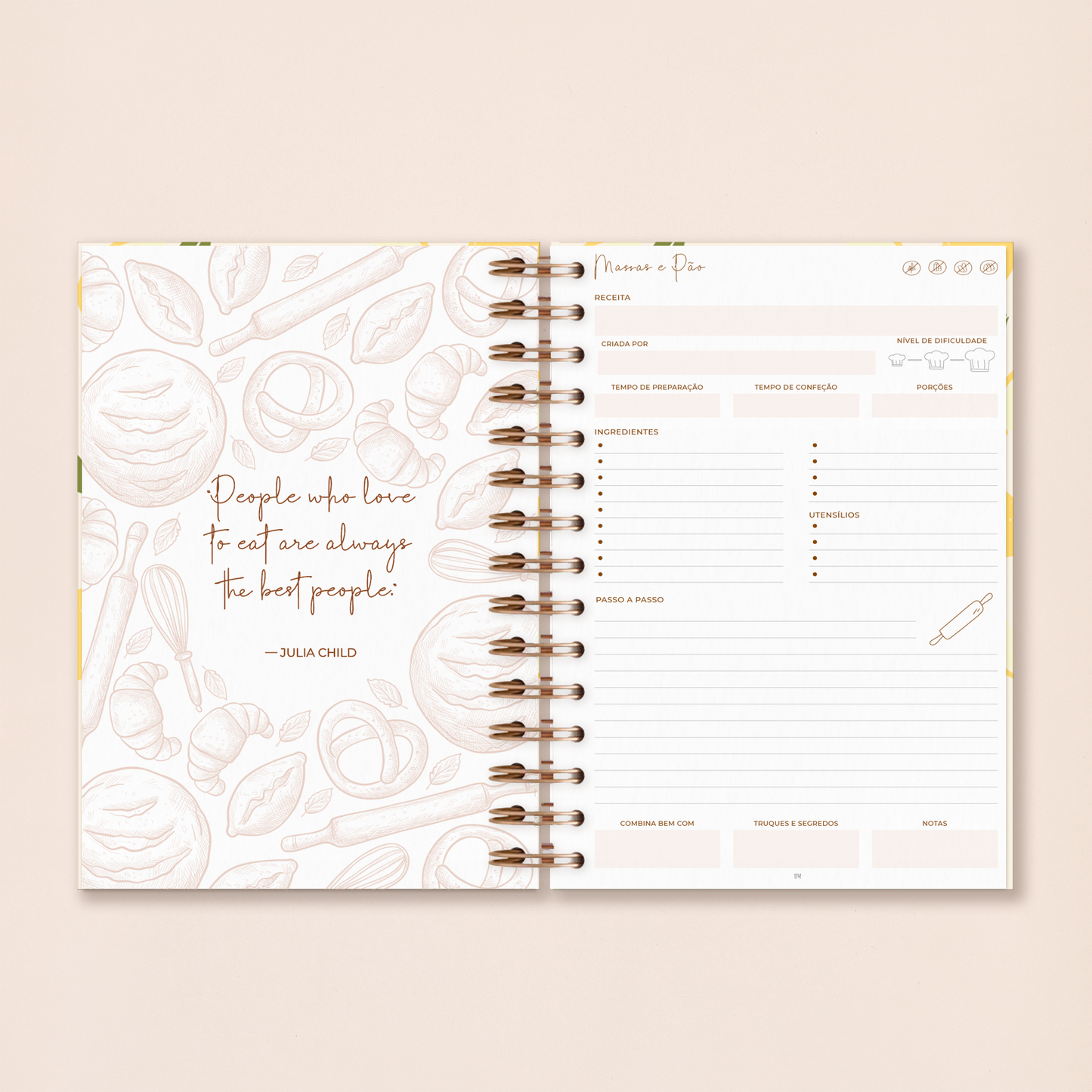 Caderno de Receitas | Pear