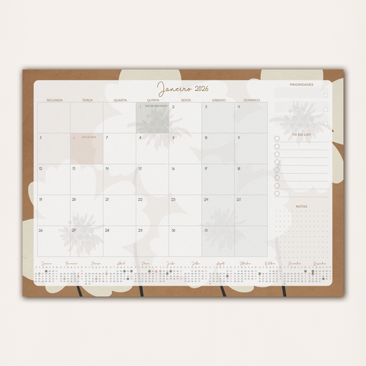 Planner Mensal 2026 | Bloom