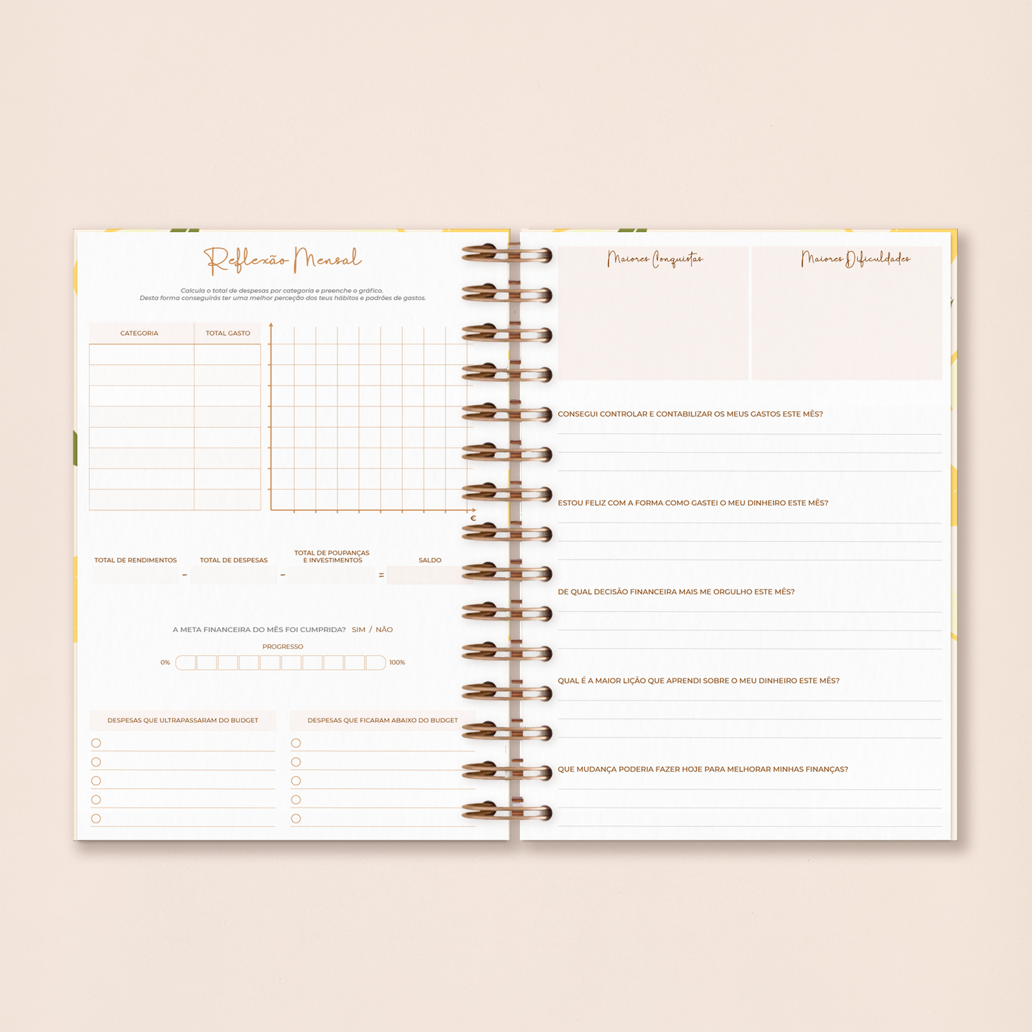 Planner Financeiro | Magnolia