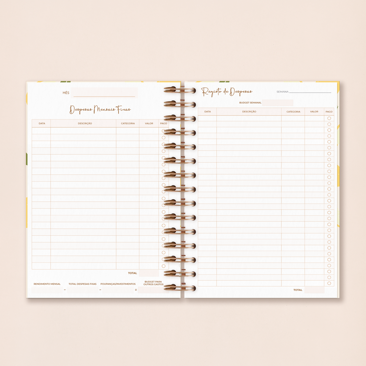 Planner Financeiro | Magnolia