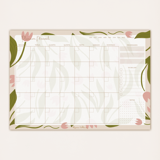 Planner Mensal | Blooming