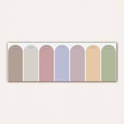 Mini Planner Semanal | Colors 2026