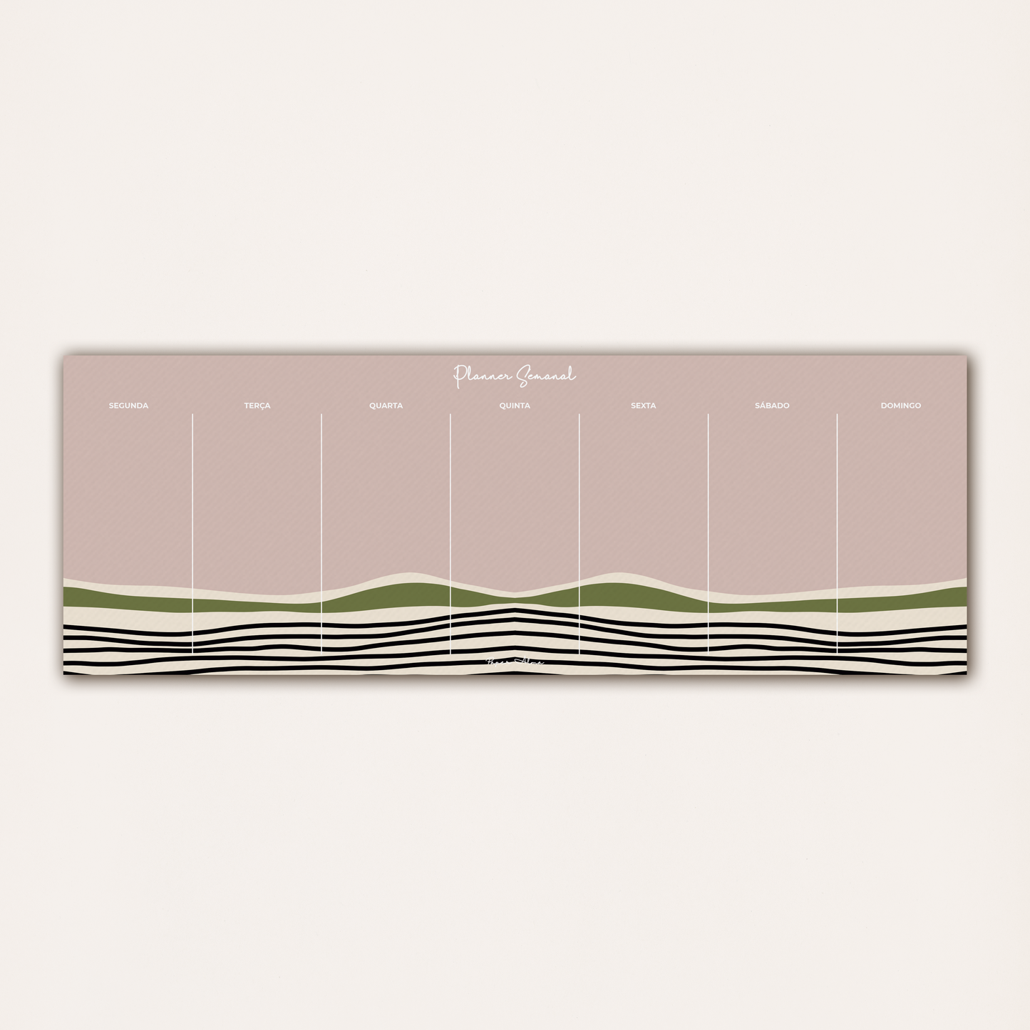 Mini Planner Semanal | Lines