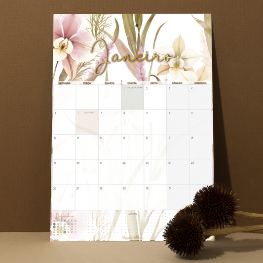 Calendário 2026 | Delicate