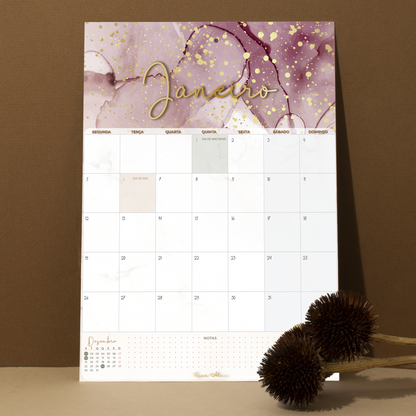Calendário 2026 | Luxury