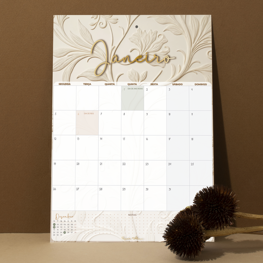 Calendário 2026 | Relief