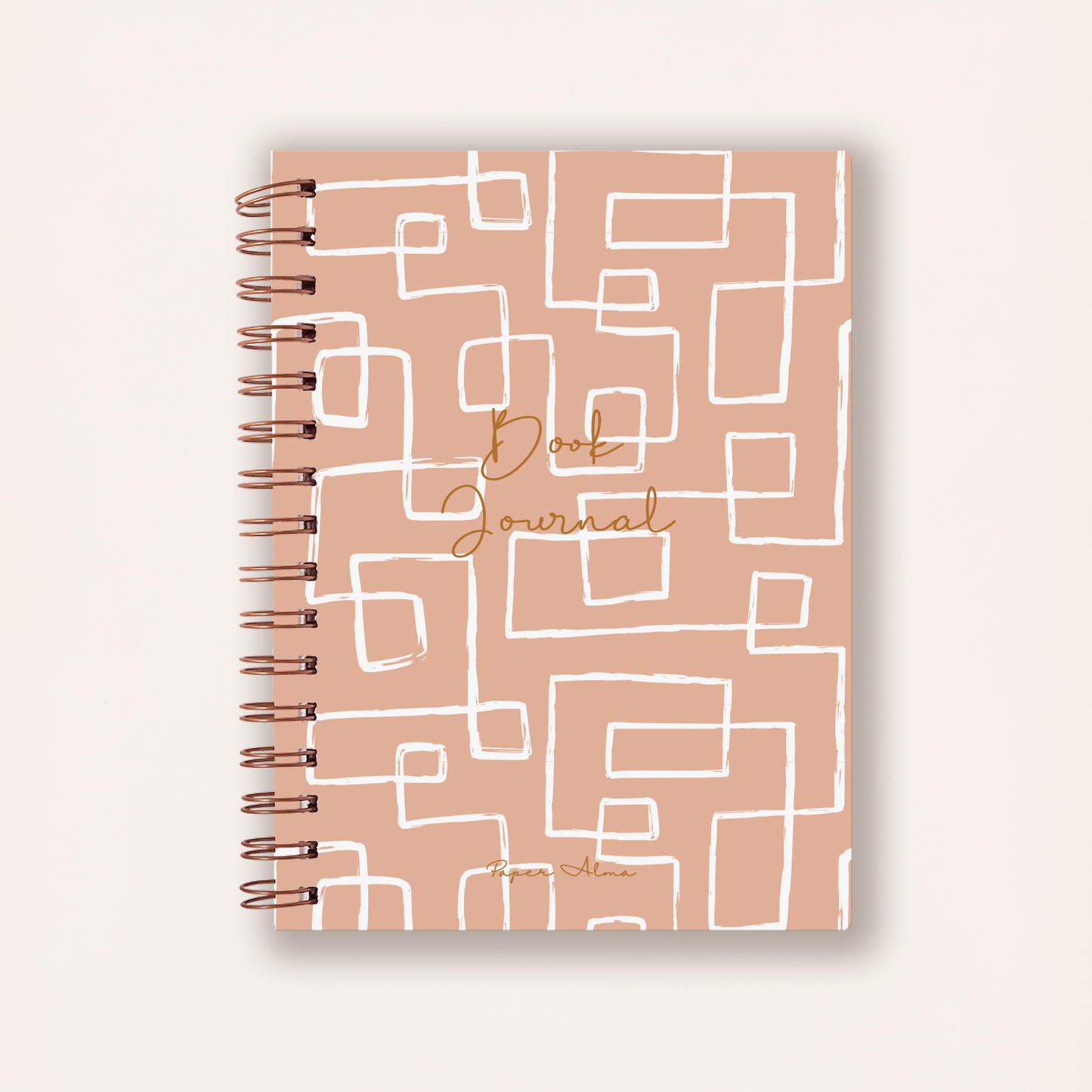 Book Journal | Caderno de Leituras | Shapes