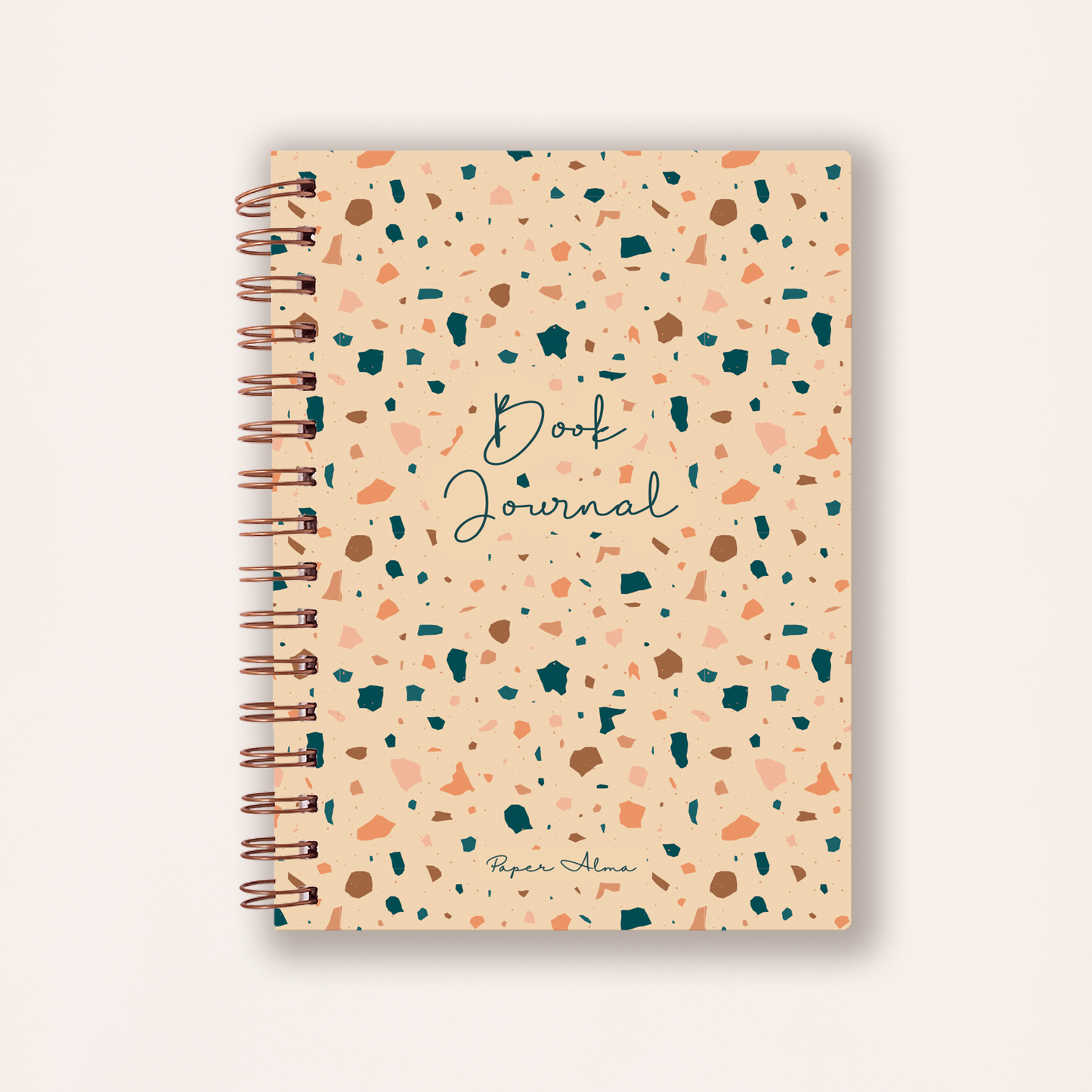 Book Journal | Caderno de Leituras | Terrazzo