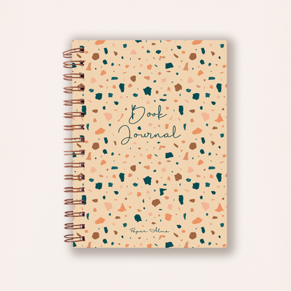 Book Journal | Caderno de Leituras | Terrazzo