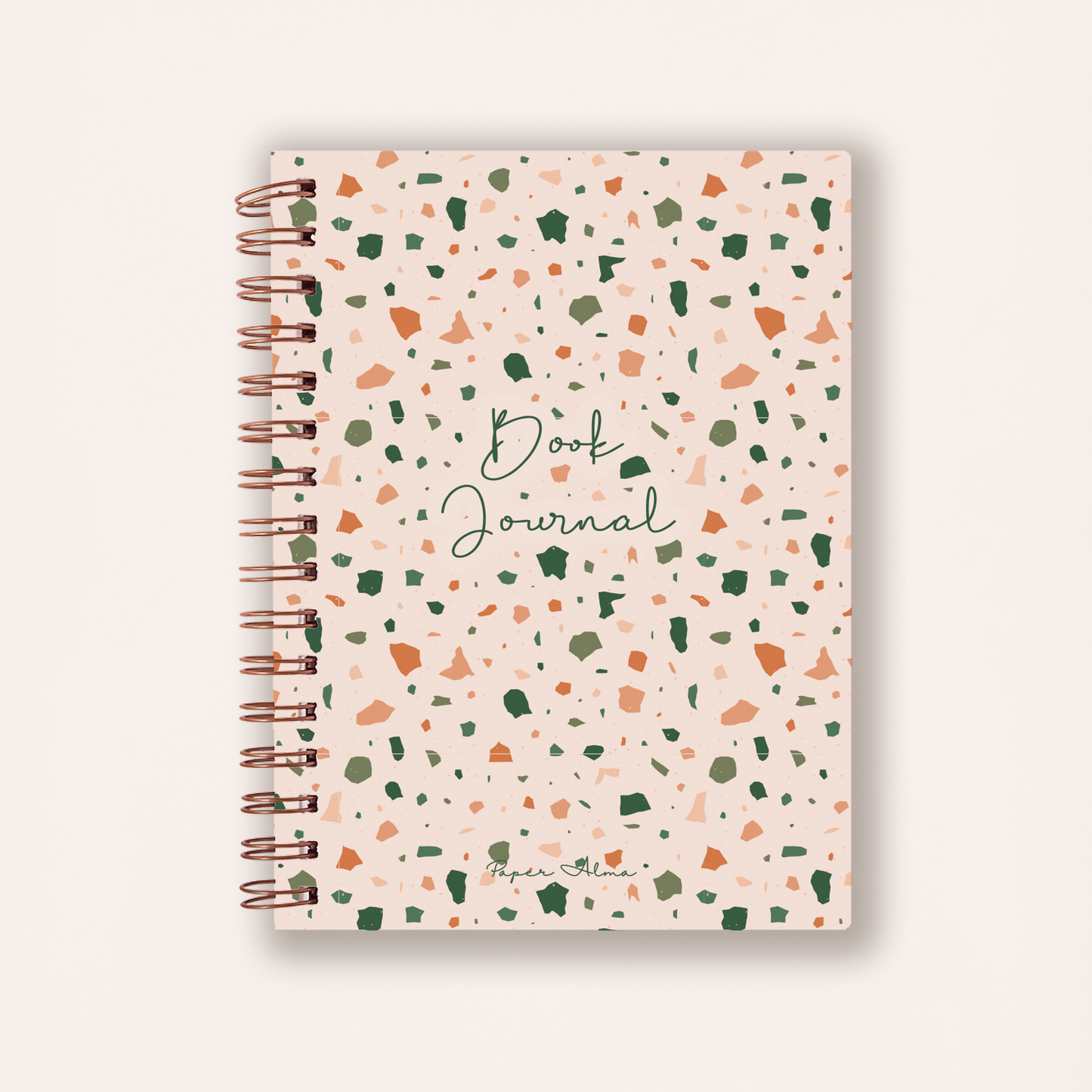 Book Journal | Caderno de Leituras | Terrazzo