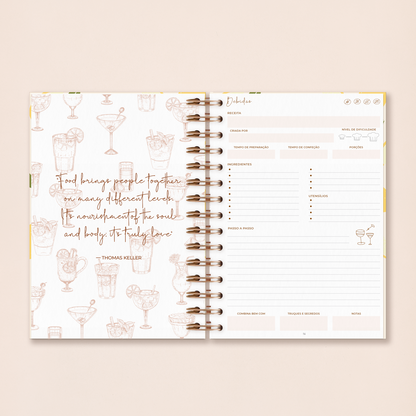 Caderno de Receitas | Peach