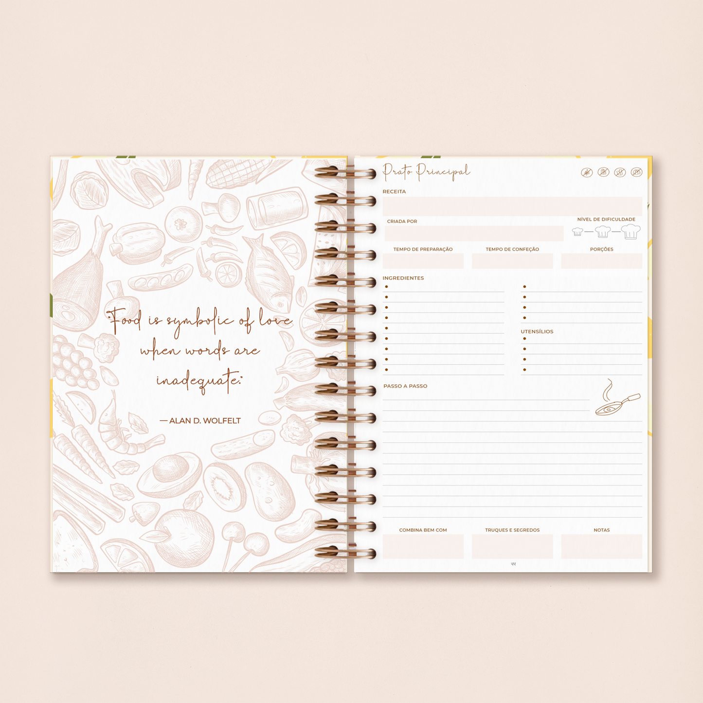 Caderno de Receitas | Land