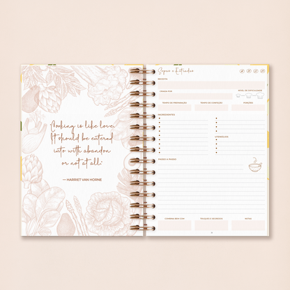 Caderno de Receitas | Peach