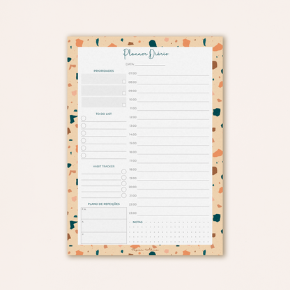 Planner Diário | Terrazzo