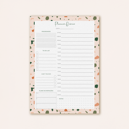 Planner Diário | Terrazzo