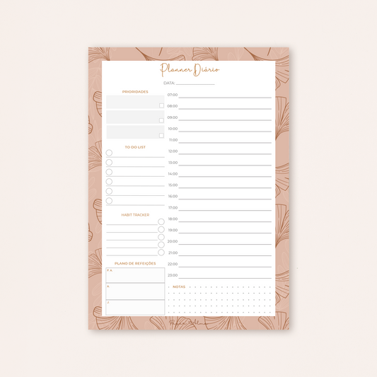 Planner Diário | Ginkgo